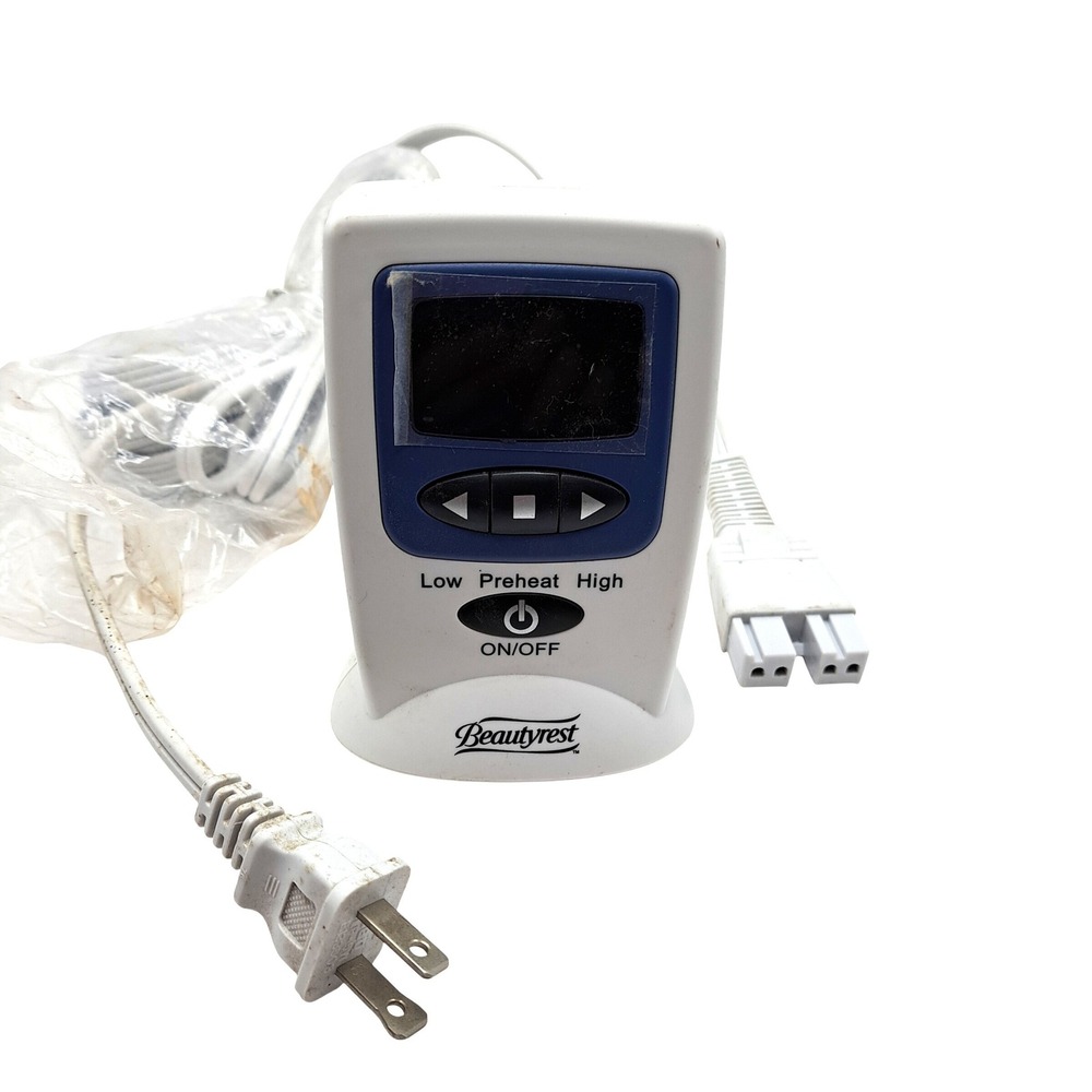 Beautyrest Electric Blanket Controller Handheld Remote‎ Power Cord SCEB1.2.1